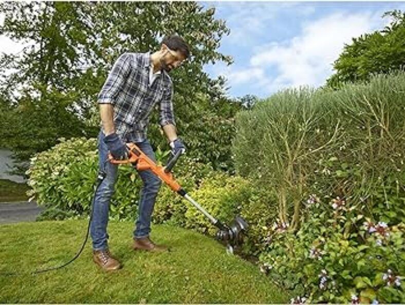 Desbrozadora Black and Decker eléctrica