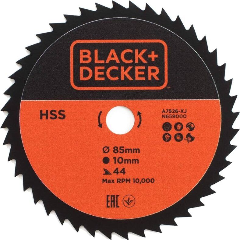 Disco Sierra Circular Black Decker