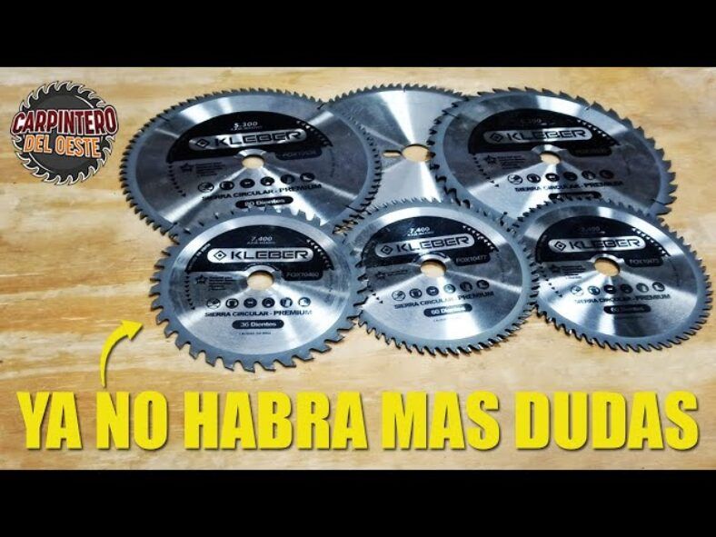 Disco sierra circular de 24 dientes