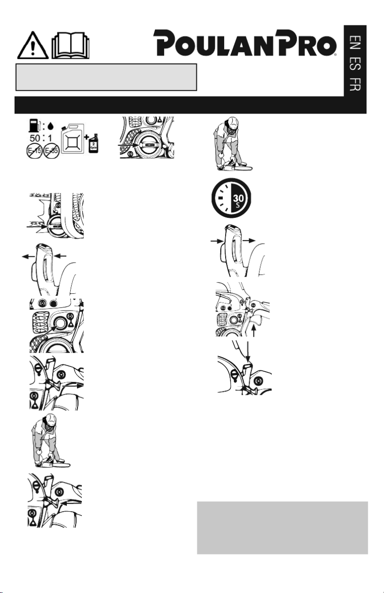 Despiece motosierra Poulan