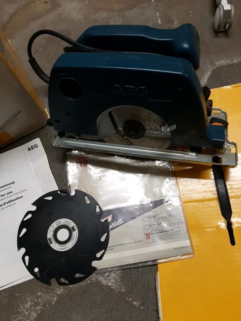 Sierra circular AEG hk 46 N