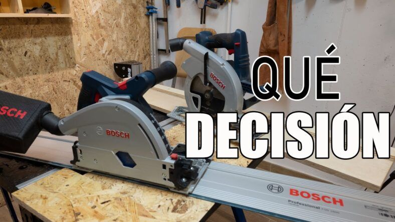 Sierra de inmersión vs sierra circular