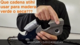 Consejos para elegir la mejor cadena de motosierra para cortar madera seca
