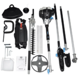 Desbrozadora de gasolina 326 cc 25 cm Mac Allister: ¡La herramienta ideal para mantener tu jardín impecable!