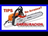 Guía completa de carburación para tu motosierra: consejos y pasos a seguir