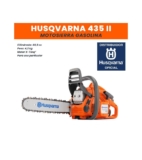Guía completa de la motosierra Husqvarna 435: características, usos y mantenimiento