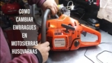 Guía completa para cambiar el embrague de tu motosierra Husqvarna