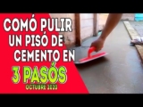 Guía completa para pulir cemento a mano: ¡Dale un acabado brillante a tus superficies!