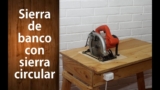 La sierra de banco con sierra circular: la herramienta esencial para tus proyectos de carpintería