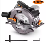 Reseña completa: Sierra Circular Tacklife 1800W, la herramienta ideal para tus proyectos de carpintería