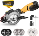 Todo lo que necesitas saber sobre la sierra circular Ginour 1500W 4700RPM