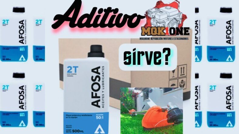 Aditivo para desbrozadora